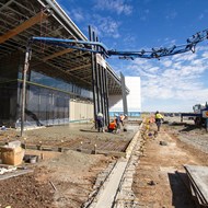 Toowoomba Wellcamp Airport Terminal building construction